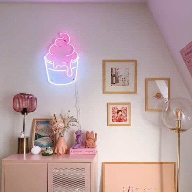 Soft serve (Ice cream), LED Neon Sign