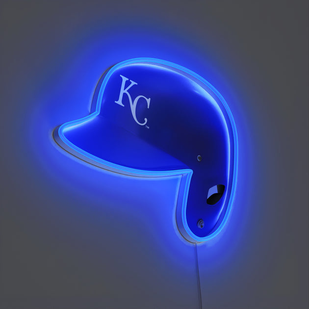 Kansas City Royals Helmet Led Neon Sign