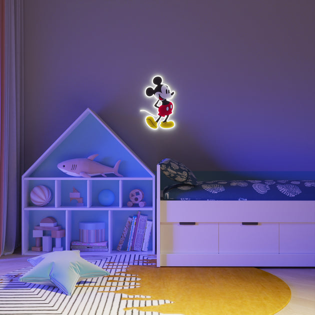 Mickey Mouse bedroom decor!!!  Mickey mouse bedroom decor, Mickey mouse  room, Disney decor bedroom