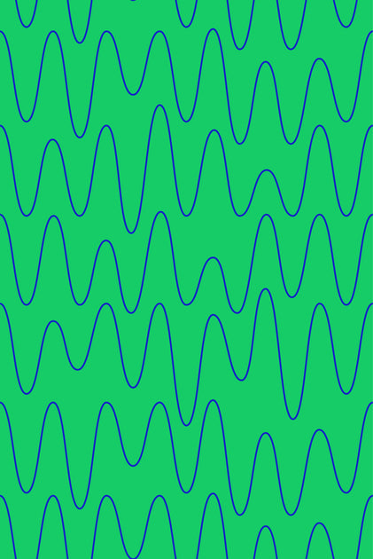 Sound Waves Wallpaper By Emily Eldridge – Yellowpop