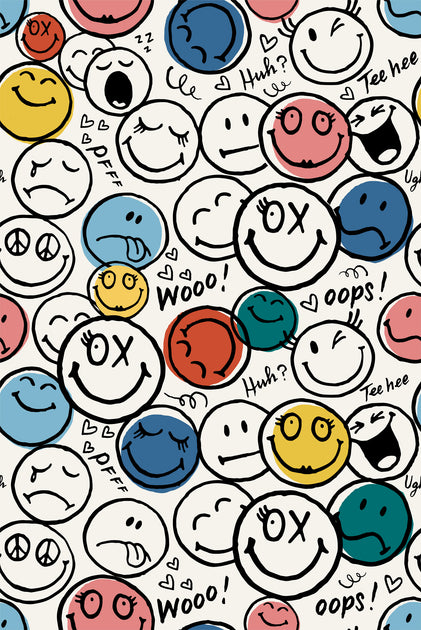 smiley face wallpaper backgrounds