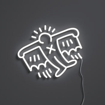 Flying Man Yellowpop x Keith Haring, Led Neon Sign