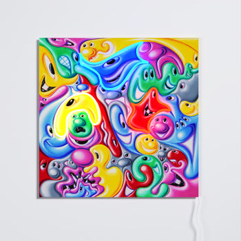 FACES IN PLACES by Kenny Scharf