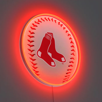 Boston Red Sox Baseball, LED neon sign