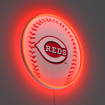 Cincinnati Reds Baseball, LED neon sign