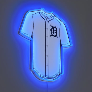 Detroit Tigers Jersey, LED neon sign