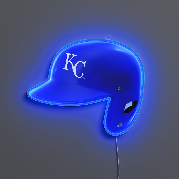 Kansas City Royals Helmet Led Neon Sign