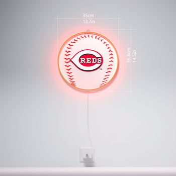 Cincinnati Reds Baseball, LED neon sign