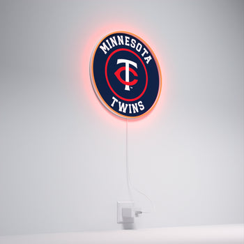 Minnesota Twins Rounded Logo, LED neon sign