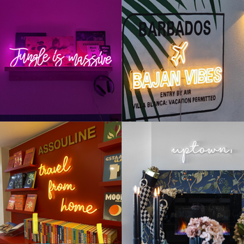 Orchid neon sign - Neon Vibes® neon signs