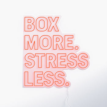 BOX MORE STRESS LESS Red