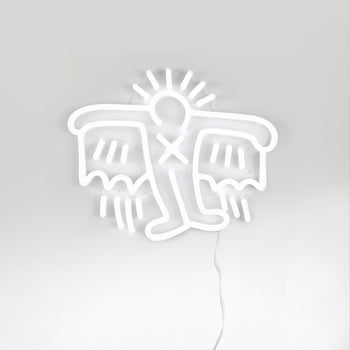 Flying Man Yellowpop x Keith Haring, Led Neon Sign