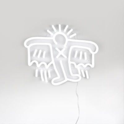 Flying Man Yellowpop x Keith Haring Led Neon Sign