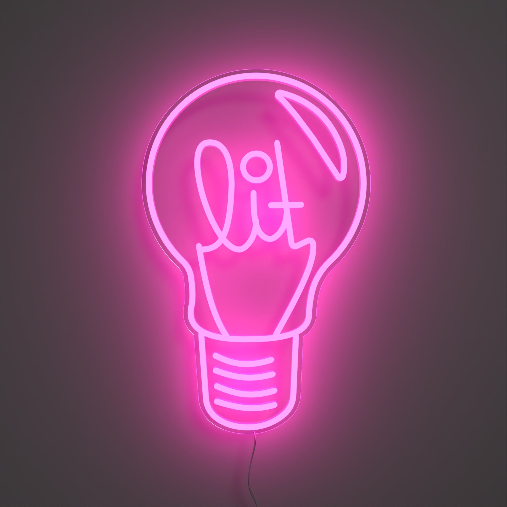 Light it up - LED neon sign