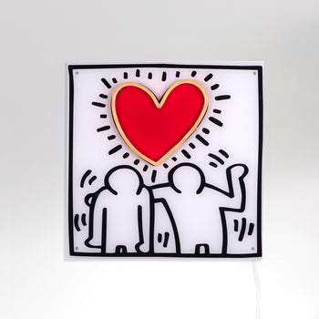 Love People Yellowpop x Keith Haring, led neon sign