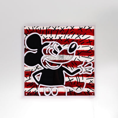 Keith Haring x Mickey 1 “Retro stripes” 