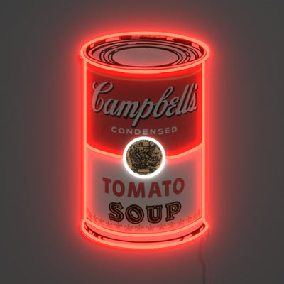 New Campbell Yellowpop x Andy Warhol Led Neon Sign