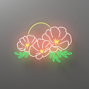 California Sunrise by Caren Kreger, LED Neon Sign