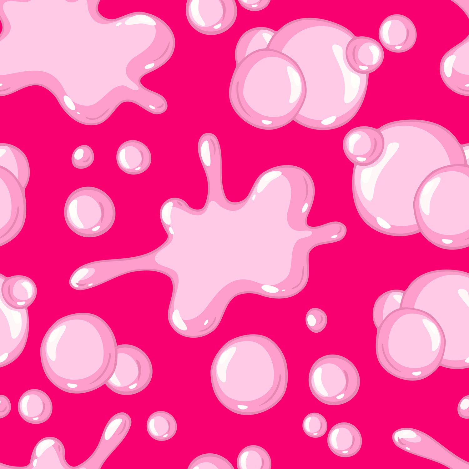 pink bubbles wallpaper