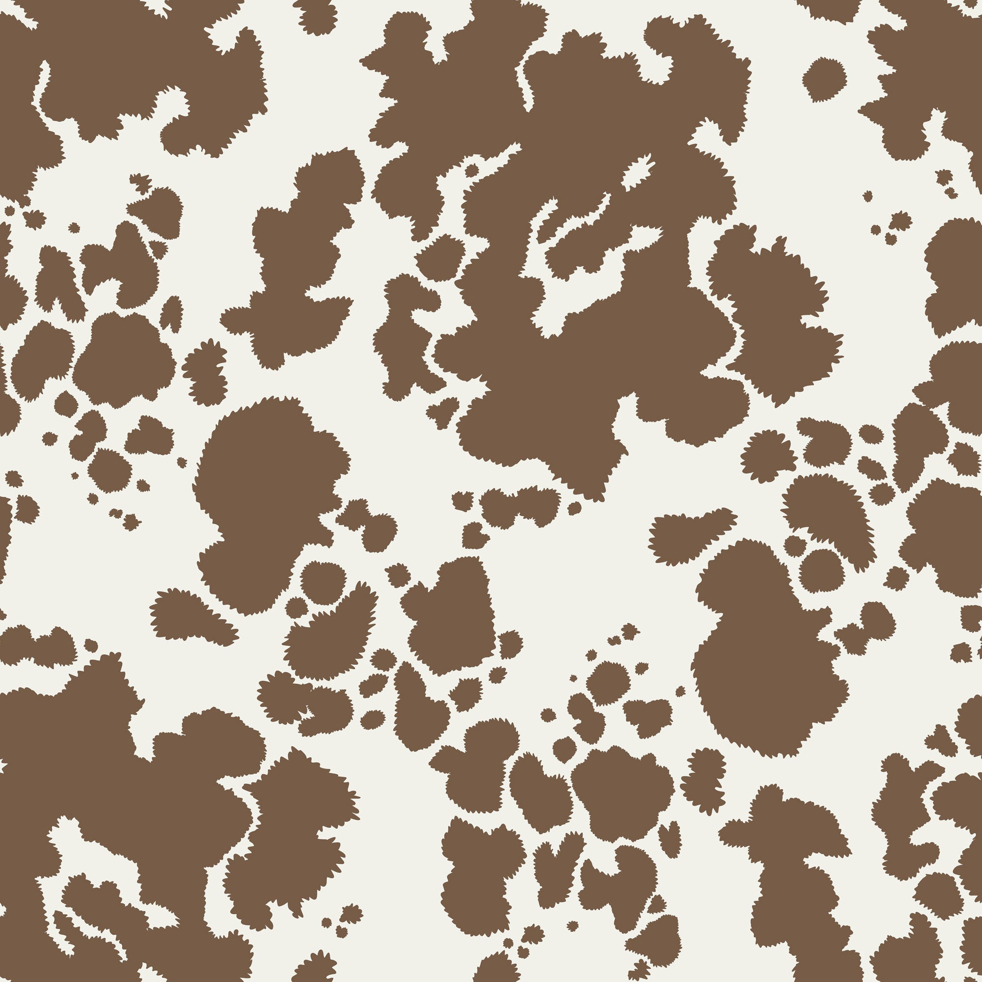 Realistic Cow Print Fabric Wallpaper and Home Decor  Spoonflower