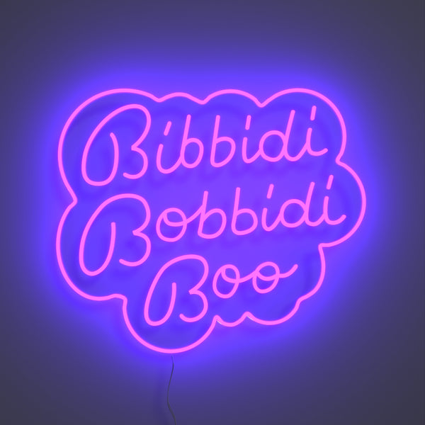 Disney Bibbidi-Bobbidi-Boo by Yellowpop, LED neon sign