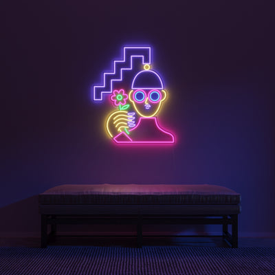 Flower Power by Emily Eldridge - LED Neon Sign