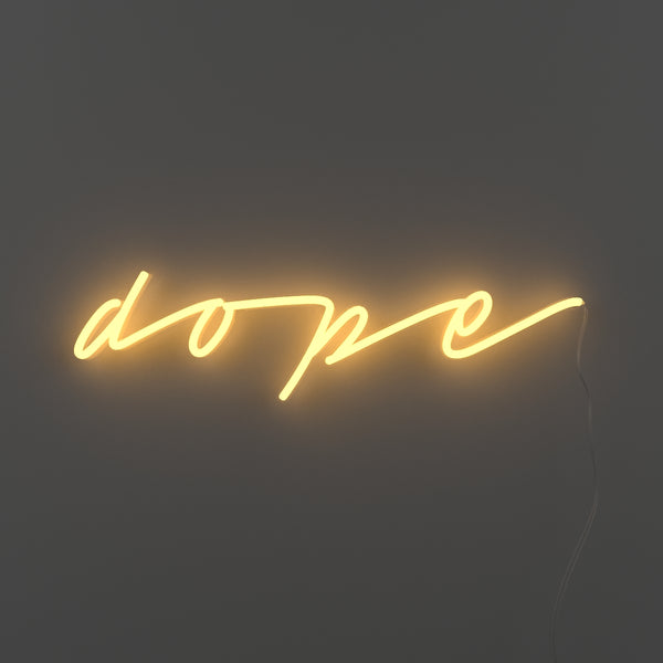 We made a custom neon sign from TikTok-famous brand Yellowpop
