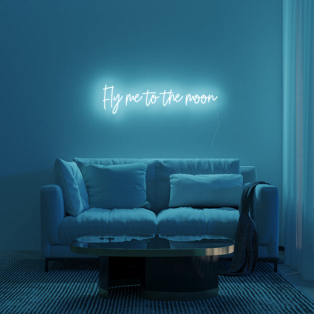 Fly me to the moon - LED neon sign – YELLOWPOP